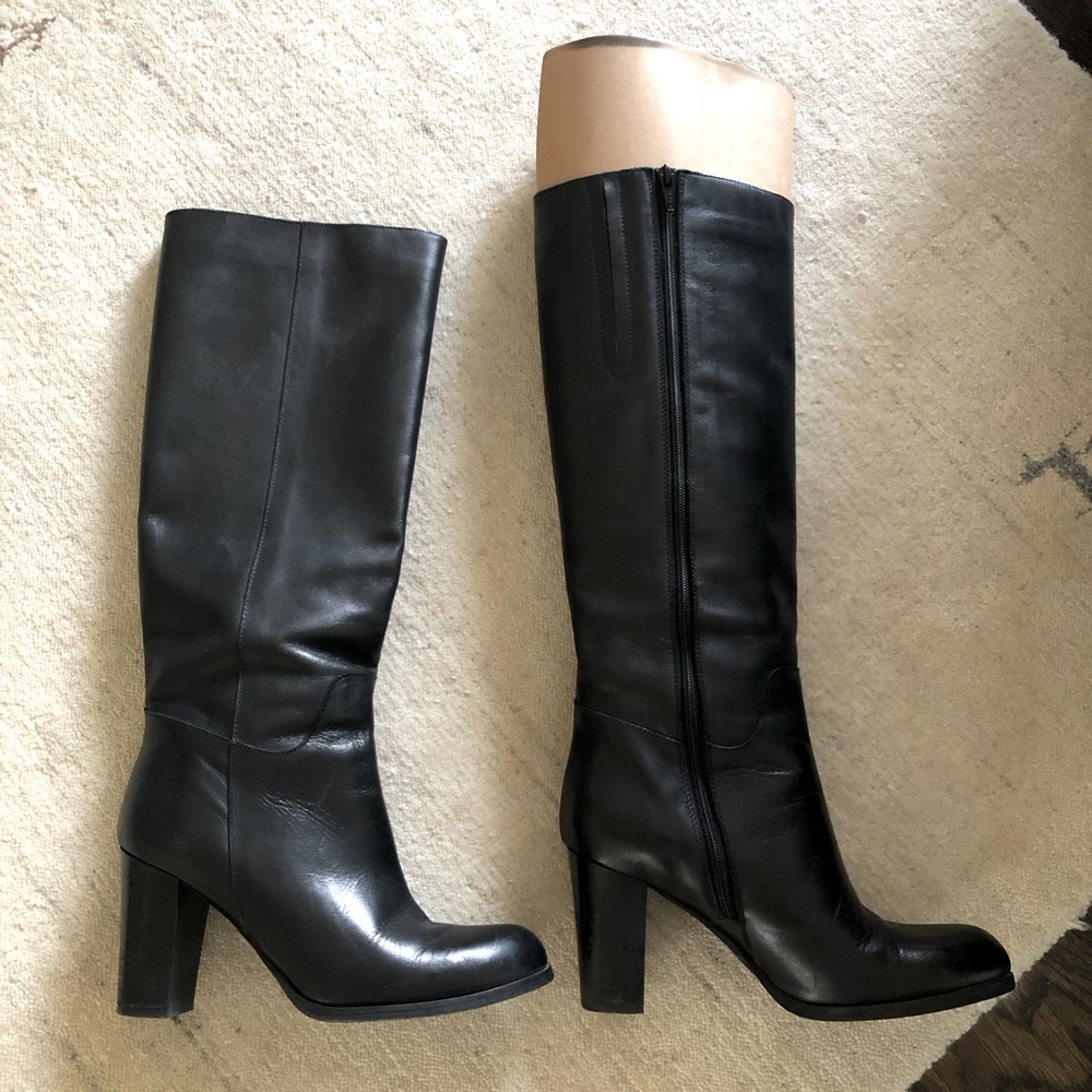Tall boots, COSMOPARIS french brand, size EU 37, heels 8cm, very good condition
